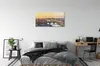 Glasbilder 140x70 Wandkunst Italien Sonnenaufgang Panorama Produktbild-Vorschau 3