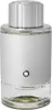 A product shot of a Mont Blanc Explorer Platinum Eau de Parfum bottle. Voir les images du produit