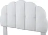 Bílá samostatná postel 90 x 200 cm s dřevěným roštem a Náhled obrázku produktu 10