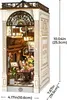 A 3D wooden puzzle book nook designed to look like an arcade dating scene. Podgląd zdjęcia produktu