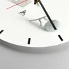 Wanduhr - Rund - Glasuhr - Symbol Kugel Würfel - 30x30cm - Produktbild-Vorschau 5