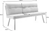 riess-ambiente Moderne Sitzbank BIG GEORGE 160cm grau Samt Produktbild-Vorschau 14
