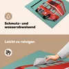 KitchenYeah© Herdabdeckplatte Illustration Doppeldecker aus Produktbild-Vorschau 2