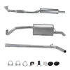 Auspuff VW Fox 5Z1 , 5Z3 1.2 ab Bj. 2005, Auspuffanlage + Produktbild-Vorschau 1