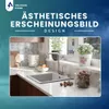 VBChome Granitspüle 50 x 48 cm Grau Einzelbecken Produktbild-Vorschau 6