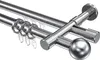 Interdeco Rundrohr-Innenlaufstange / Gardinenstange Produktbild-Vorschau 1