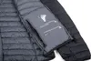 Produktfoto der "TSUNAMI ECO Men" Insulationsjacke von Ocun; zeigt die Innenseite mit Pflegehinweisen und Taschen. Produktbild-Vorschau