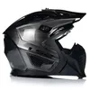 A side view of a black and gray motorcycle helmet. Voir les images du produit