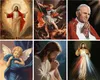 Malen nach Zahlen Erwachsene Religion Jesus Kreuz 50x40 - Produktbild-Vorschau 14