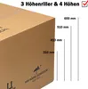 FALTKARTON 1200x600x600 mm KARTONAGE 120x60x60 CM Produktbild-Vorschau 4