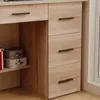 Moderný počítačový stôl v loftovom štýle s lamelami a Náhľad obrázku produktu 2