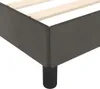 Bettgestell ohne Matratze Dunkelgrau 100x200 cm Samt Produktbild-Vorschau 7