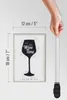 Holzschild Spruch Wein It´s Wine Time 12x18 cm Dekoration Produktbild-Vorschau 6