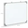 HOMCOM Whiteboard Magnetisch Magnettafel mit 4 Markern10 Produktbild-Vorschau 3