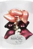 Christbaumschmuck Herzen 4cm Glas 8 Stück - Vintage Rose Produktbild-Vorschau 3