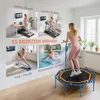 SPORTNOW Fitness Trampolin klappbar Ø128 cm Mini Trampoline Produktbild-Vorschau 7