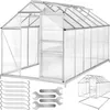 Skleník se základem 11,13 m³ 185 x 375 x 195 cm Náhled obrázku produktu 2
