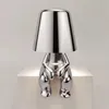 Thinker-Statue LED Nachttischlampe mit Produktbild-Vorschau 1