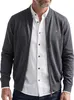 REDMOND Casual Herren Strickjacke College Zipper Comfort Produktbild-Vorschau 4