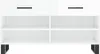 vidaXL Lavica na topánky s vysokým leskom biela 102x35x55 Náhľad obrázku produktu 4