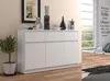 Kommode – Sideboard – Schubladenkommode – 138 cm – Weiß Produktbild-Vorschau 1