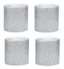 Krepppapier Rollen 5cm x 10m 4er Set Silber metallic Produktbild-Vorschau 2