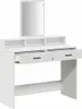 vidaXL Tavolino da toilette con ripiano bianco 100 x 41 x Anteprima dell’immagine prodotto 3