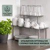 bremermann Etagère en verre, étagère de cuisine, avec Voir les images du produit 4