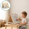 Dwustronna drewniana tablica edukacyjna 2w1 – magnetyczna i Podgląd zdjęcia produktu 3