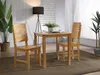 Woodroom Holzstuhl Kota 2er-Set Hevea massiv eichefarbig Produktbild-Vorschau 6
