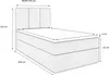 MR GROUP Boxspringbett RYGA MINI 90x200 rechts Kinderbett Produktbild-Vorschau 5