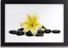 Bild 30x20 MDF-Rahmen Wandkunst Blumen-Stones-Kunst Produktbild-Vorschau 1
