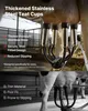 Electric Cow Milking Machine, 6.6 Gal / 25 L 304 Stainless Produktbild-Vorschau 4