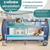 KIDIZ® Babybett Reisebett Kinderreisebett Faltbar mit Produktbild-Vorschau 3