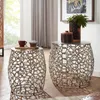 FineBuy Beistelltisch 2er Set Aluminium Silber Design Produktbild-Vorschau 1