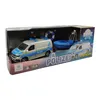 Kids Globe VW Transporter Polizei mit Boot Spielzeug für Produktbild-Vorschau 7