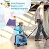 Zestaw dziecięcych walizek z dinozaurami i plecakiem, Podgląd zdjęcia produktu 5