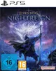 The image shows the game box art for Elden Ring Nightreign on PS5, featuring a character in armor holding a sword. Produktbild-Vorschau