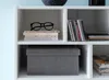 FineBuy Bücherregal Weiß 80x68,5x29,5 cm Regal Standregal Produktbild-Vorschau 5