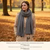 styleBREAKER Damen Schal fein gekreppt | Leichter Produktbild-Vorschau 5