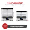 Dörrautomat Edelstahl, Dörrgerät mit 8 Etagen, Dehydrator Produktbild-Vorschau 11