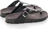 purosteps footwear Marbella-Eco Damen Leder Kork Sandale Produktbild-Vorschau 3