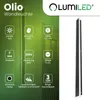 LUMILED LED Außenwandleuchte Schwarz 100cm 30W 4000K Produktbild-Vorschau 3
