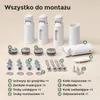 Uchwyty do grzejnika łazienkowego, zestaw 4 szt., białe, do Podgląd zdjęcia produktu 2