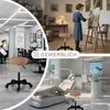 Theo&Cleo Rollhocker höhenverstellbar Drehhocker mit Rollen Produktbild-Vorschau 4
