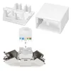 kwmobile 2x CAT 6A Aufputz Netzwerkdose inkl. 4x Keystone Produktbild-Vorschau 3
