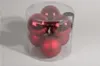 Christbaumkugeln Ox Blood dunkelrot Ø 8 cm aus Glas - 6er Produktbild-Vorschau 6