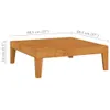set da giardino 2 pezzi con cuscini in legno massiccio di Anteprima dell’immagine prodotto 3