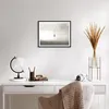 Gerahmtes Poster - Schwarzer Rahmen - Schwingen rein Wolken Produktbild-Vorschau 6