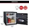 Master Lock Sicherheitssafe mit digitaler Kombination Anteprima dell’immagine prodotto 16
